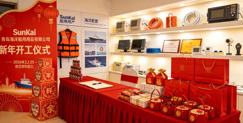 Qingdao SunKai Marine провела церемонию открытия Нового 2026 года